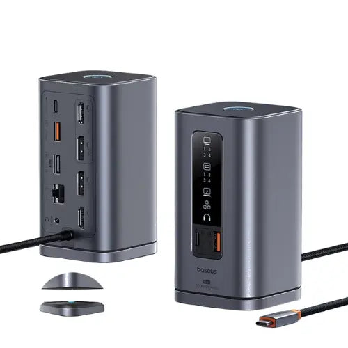 Hub USB-C 11 em 1 Baseus – Suporte a 3 Telas