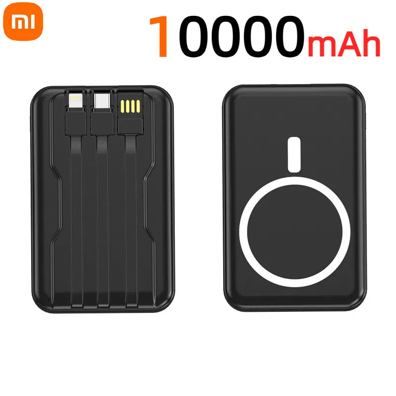 Power Bank Magnético com Display Digital 20000mAh