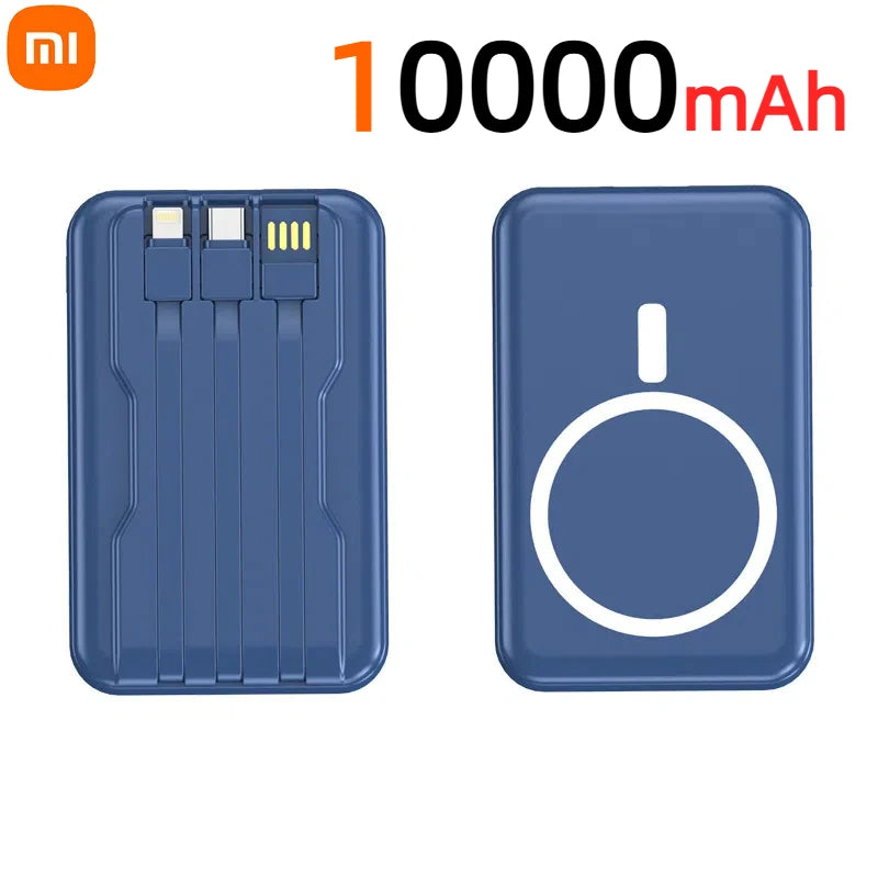 Power Bank Magnético com Display Digital 20000mAh