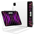 capa magnética ultrafina iPad Pro Air, capa compatível com teclado mágico, case com suporte para Apple Pencil, capa transparente rígida para iPad, capa com carregamento de caneta, capa leve e fina para iPad Pro, acessório minimalista para iPad Air, capa com encaixe magnético inteligente, capa compatível com teclado folio Apple, capa protetora funcional para iPad
