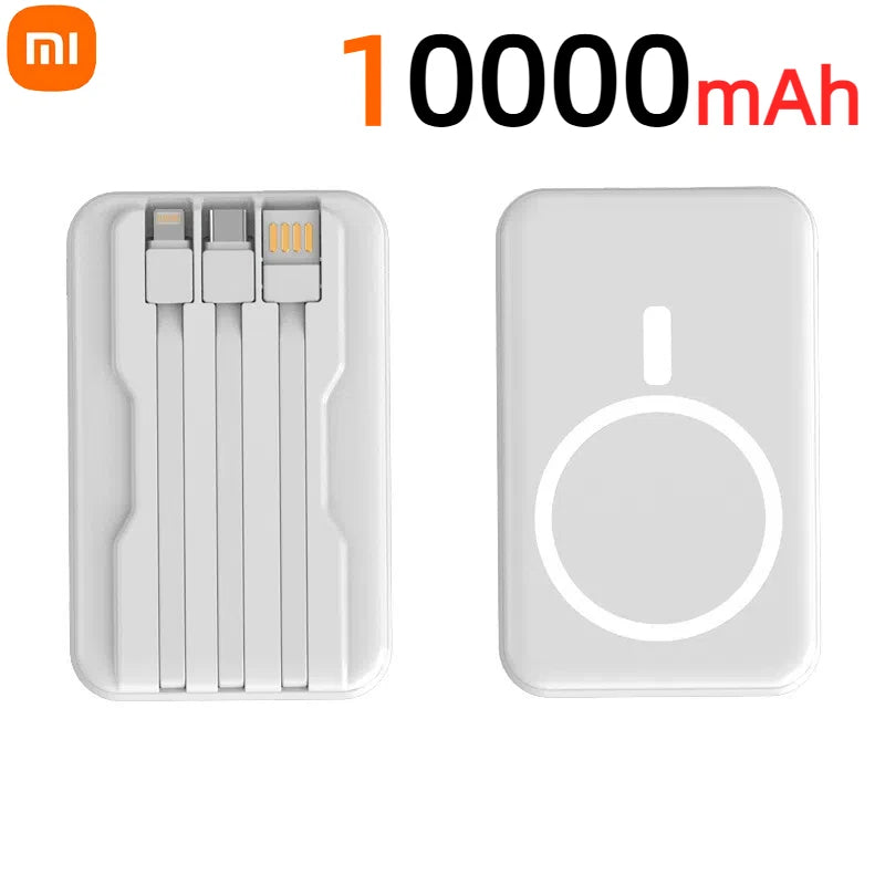 Power Bank Magnético com Display Digital 20000mAh