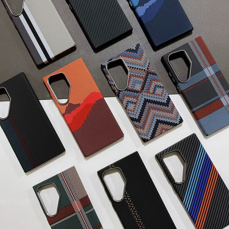 Case CarbonShield Samsung – Fibra de Carbono com MagSafe