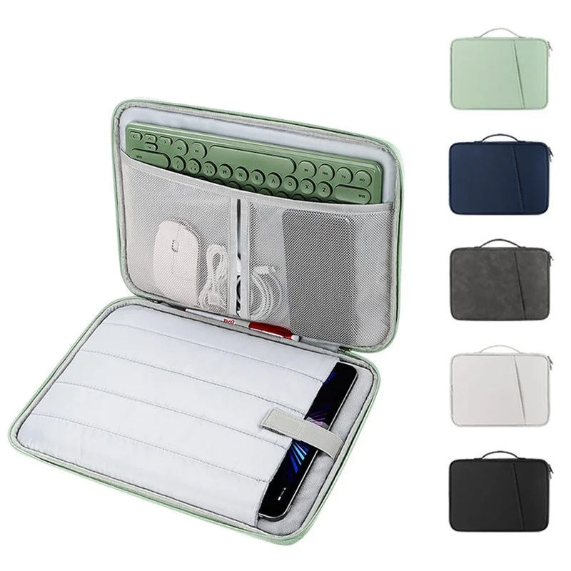 bolsa para ipad air, capa protetora ipad pro 11, case antichoque redmi pad, bolsa para teclado tablet, capa com compartimento