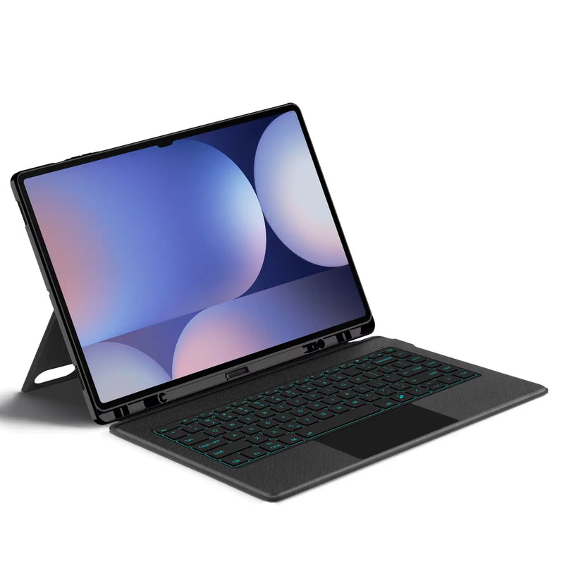 Teclado com Capa para Galaxy Tab Ultra 14.6” – Bluetooth, Touchpad e Luz de Fundo