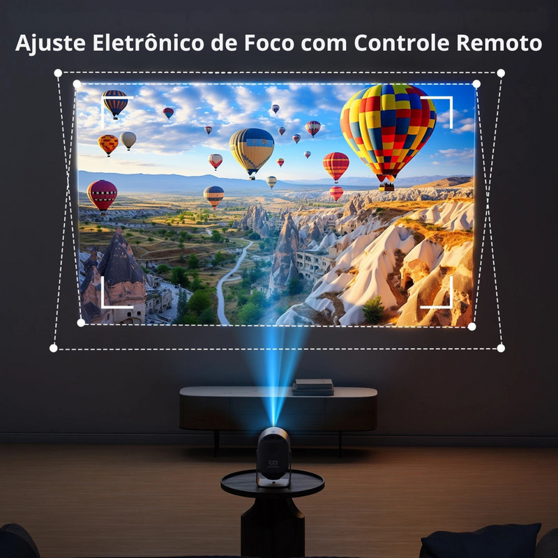 mini projetor portátil 720p hd, projetor com wi-fi 5g e bluetooth, projetor com suporte giratório 90°, projetor com sistema android 9.0, projetor hdmi usb av compatível, projetor com alto-falante embutido 5w, projetor compacto com controle remoto, projetor com correção automática de imagem, projetor portátil para filmes e jogos, projetor com suporte a vídeo 4k
