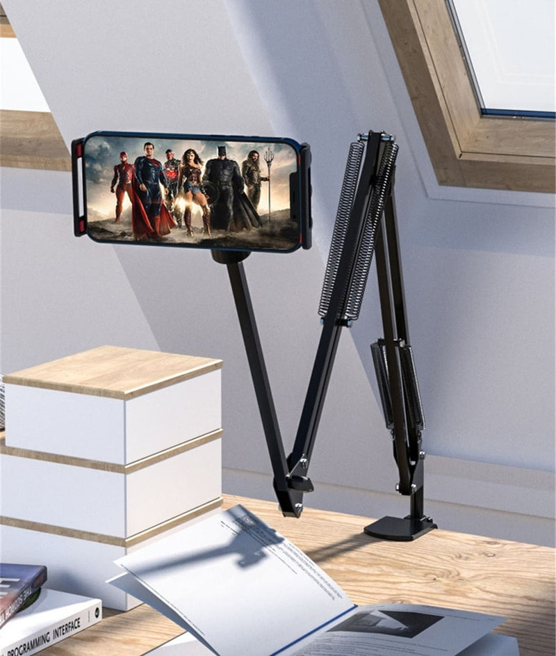 Suporte Para Celular Tablet Braço Articulado Mesa e Cama - Desk360