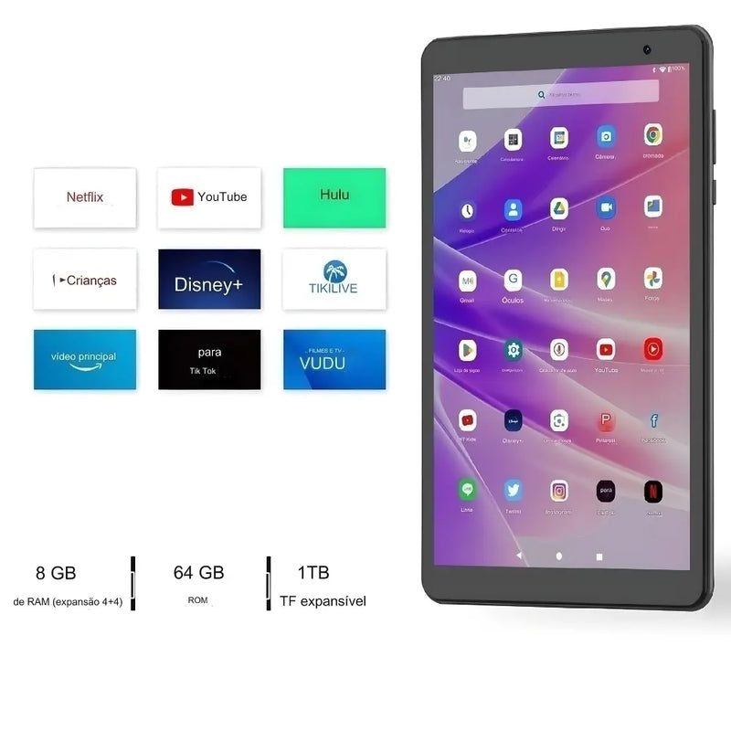 Tablet Pritom Tab 8 Plus 4GB RAM Wi-Fi