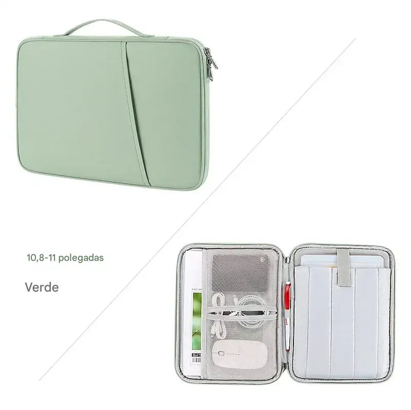 bolsa para ipad air, capa protetora ipad pro 11, case antichoque redmi pad, bolsa para teclado tablet, capa com compartimento