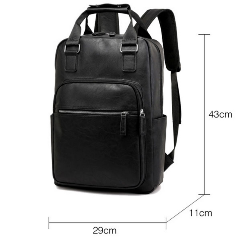 Mochila Executiva de Couro para Notebook