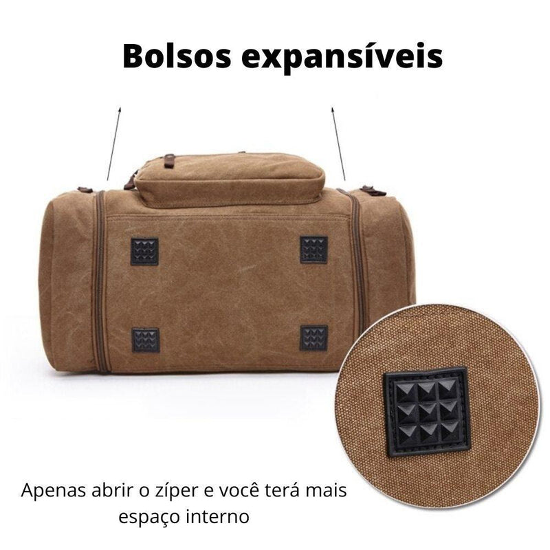 Bolsa de Viagem Espaçosa